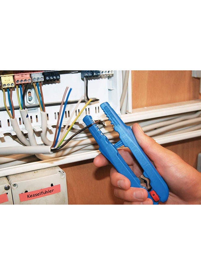 Weicon Multi-Stripper No. 400 | For stripping & dismantling cables & conductors | bluered | 155 mm - Image 4