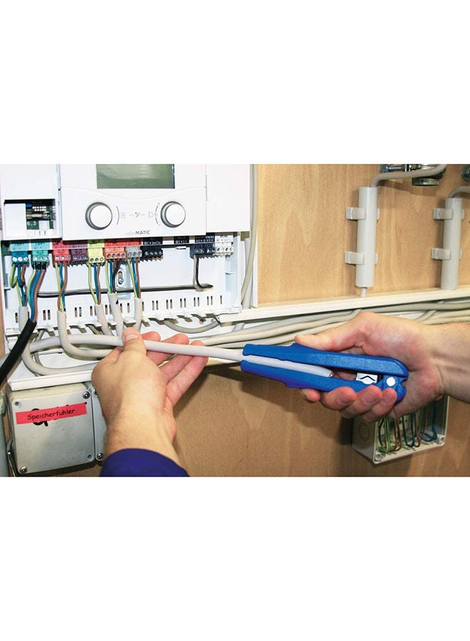 Weicon Multi-Stripper No. 400 | For stripping & dismantling cables & conductors | bluered | 155 mm - Image 3