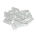 StayMax Metal Engraving Blanks Stamping Blanks 304 Stainless Steel Rectangle Blank Tags 25 PCS Nearly 1 Inch - Image 2