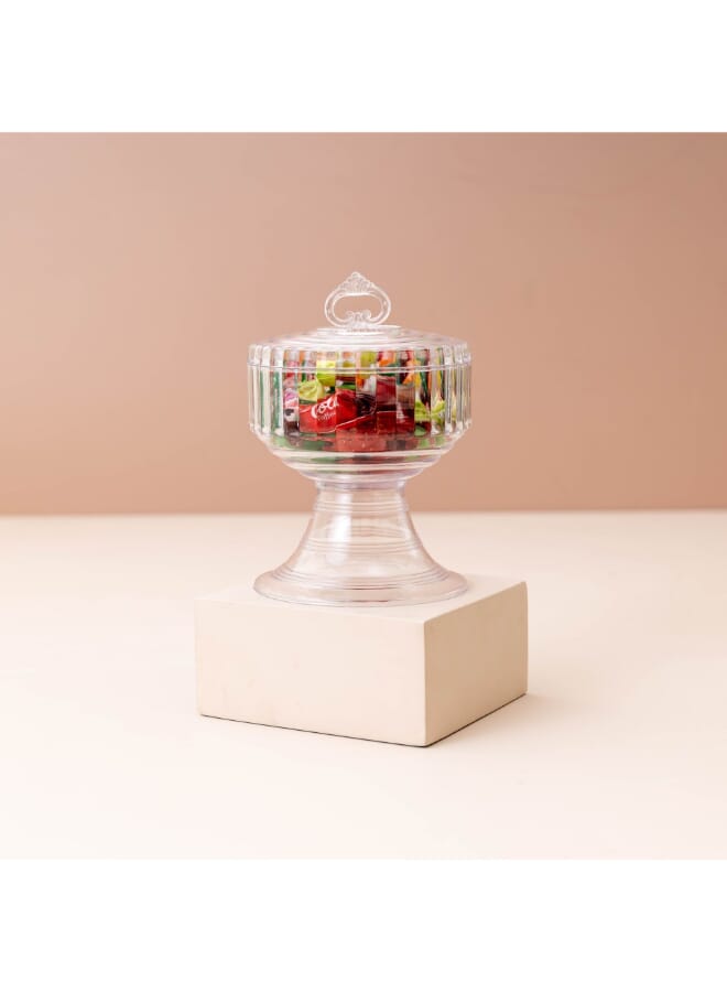 Acrylic Elegance Dessert Dome-Clear