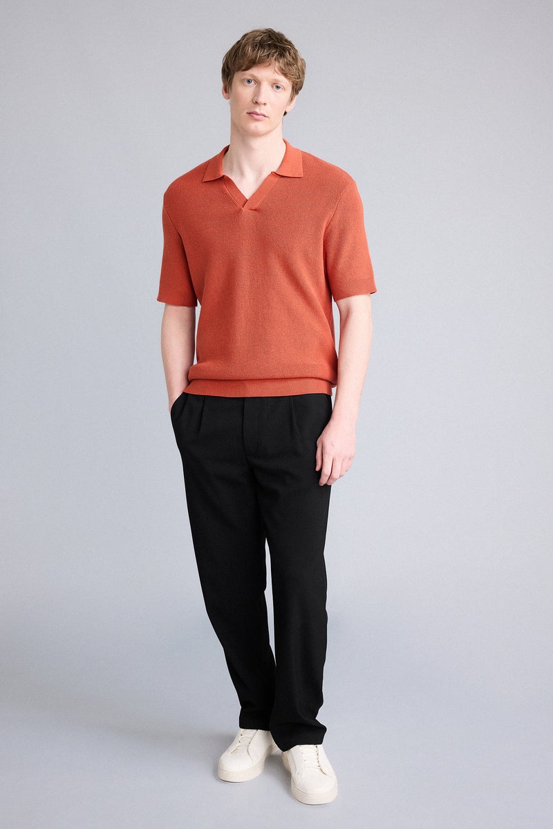 DeFacto Black Man Relax Fit Trousers Casual - Image 2