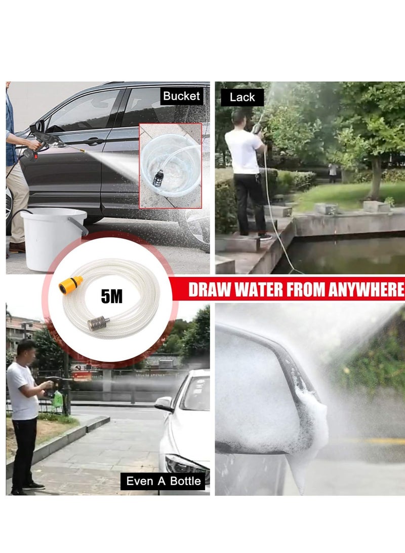 إلترازون غسالة كهربائية محمولة لاسلكية، ماكينة تنظيف بالضغط العالي - Image 4