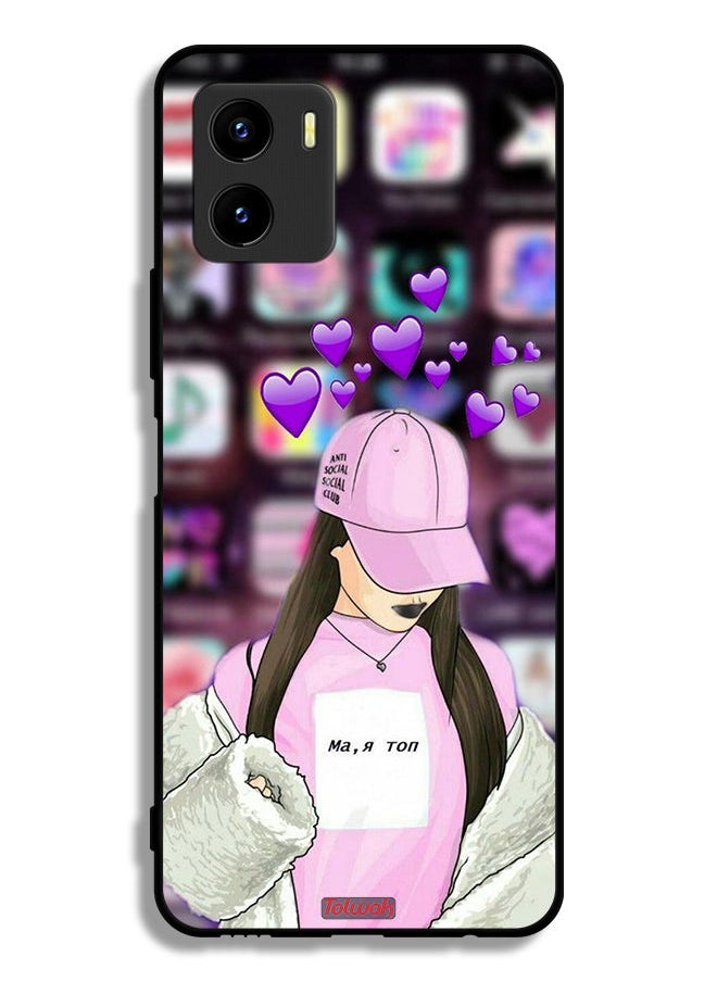 Tolwak Vivo Y15s Protective Case Cover Anti Social Club  - Image 2