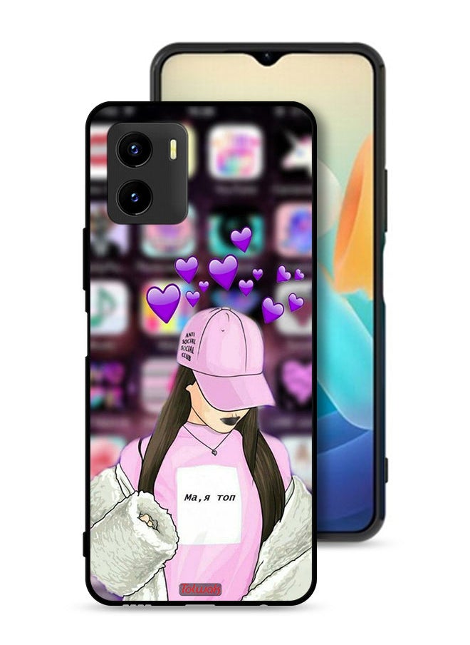 Tolwak Vivo Y15s Protective Case Cover Anti Social Club  - Image 1