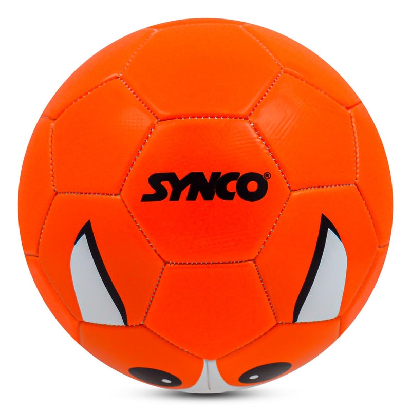 synco Kids Football | Puppy Face Design | Suitable for Kids Aged 4-8 | Soft and Durable | Toy Football for Indoors and Outdoors | BIS Approved | Soccer Ball for Kids | Size-3 - Image 3