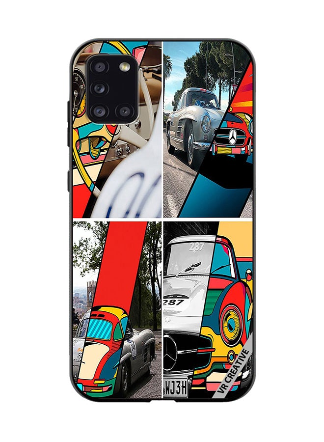 VR CREATIVE Protective Case Cover For Samsung Galaxy A31 Mercedes-Benz Design Multicolour - Image 1