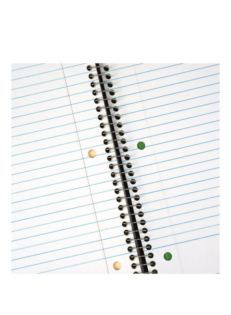Exceed 1-Subject Single Line Spiral Notebook Light Blue Cover - Image 2