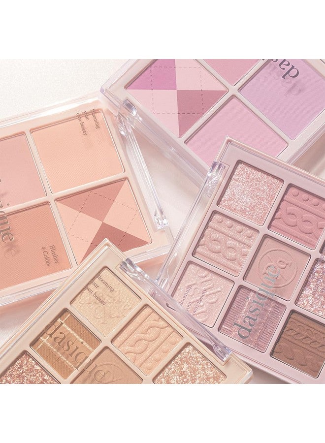 داسيك خدود داسييك بليندينج مود رقم 05 فيوليت نيت l نباتي، خالٍ من القسوة l 4 درجات ألوان قابلة للمزج في بودرة ناعمة وخفيفة الوزن تدوم طويلاً - Image 4