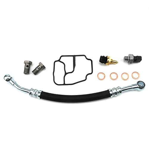 Engine Oil Filter Housing Seal Kit for BMW E46 E39 E53 E85 325Ci 530i X5 Z3