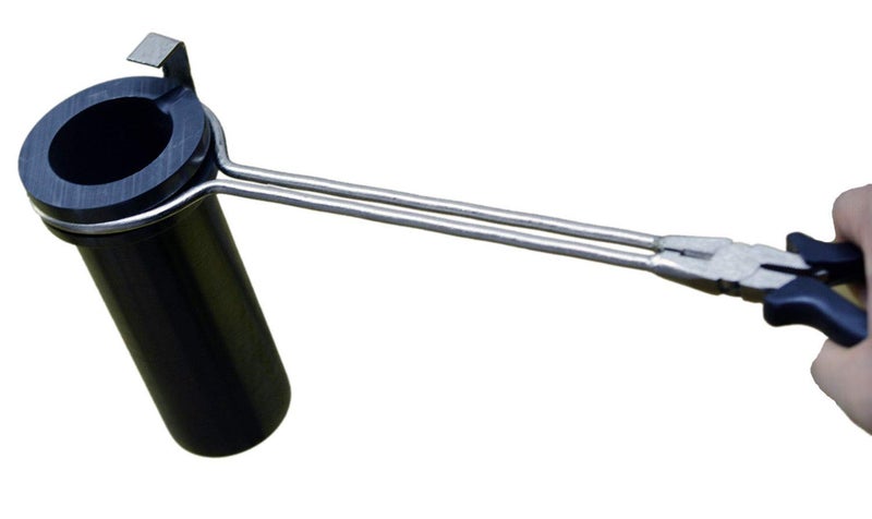 OTOOLWORLD Melting Furnace Tongs Pliers Pincers Casting Graphite Melting Crucible Tongs - Image 2