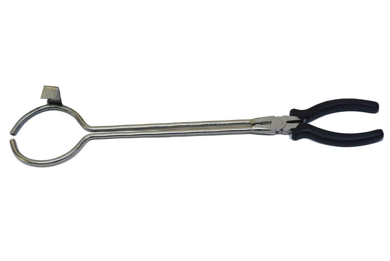 OTOOLWORLD Melting Furnace Tongs Pliers Pincers Casting Graphite Melting Crucible Tongs - Image 1