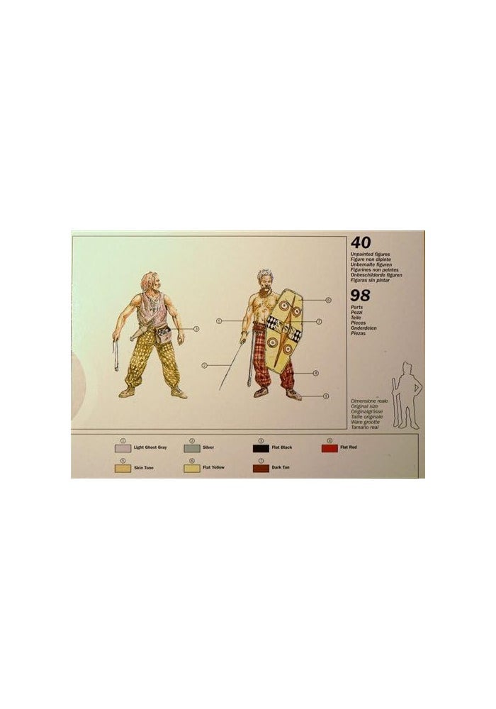 Italeri 1:72 Scale Gaul Warriors Model Kit - 1st to 2nd Century B.C. - Image 5