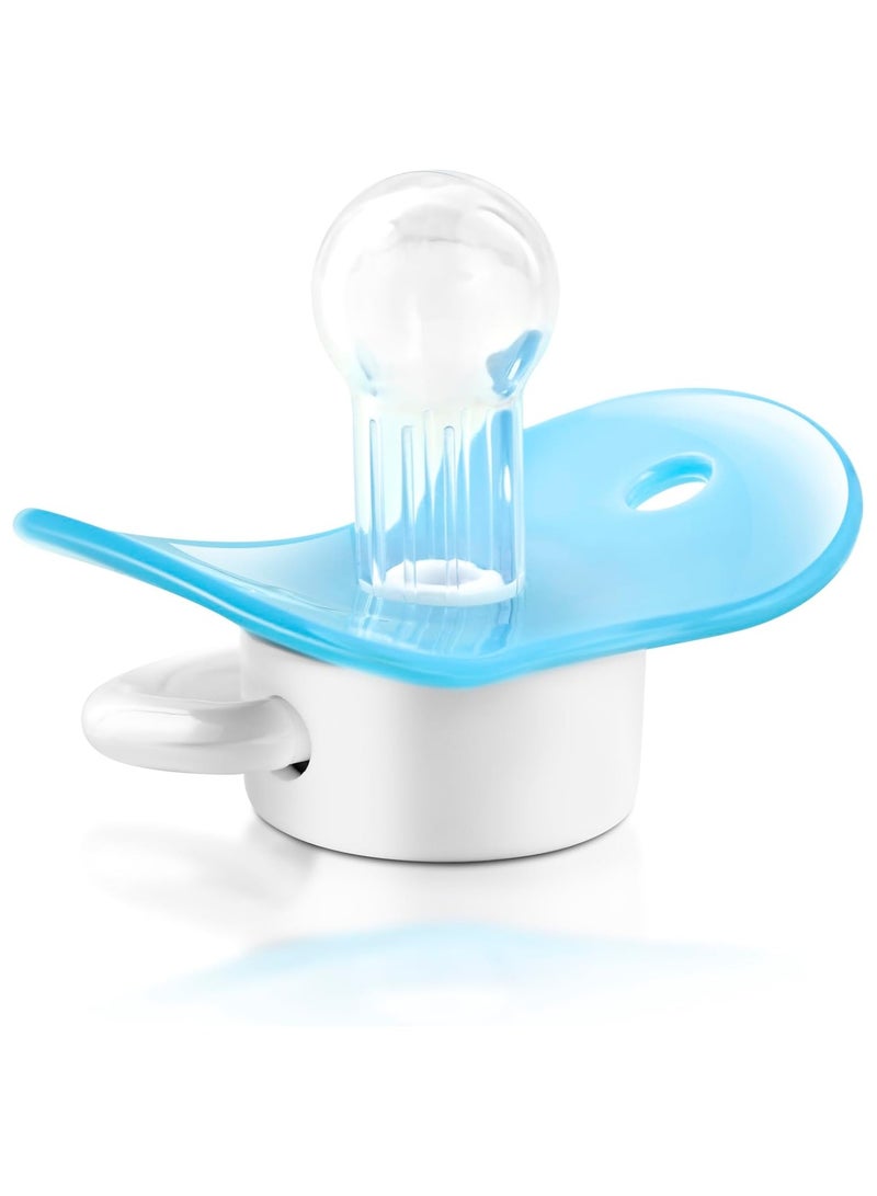 Bubbles Normal Soother Multishape- Blue (M:6+) - Image 1