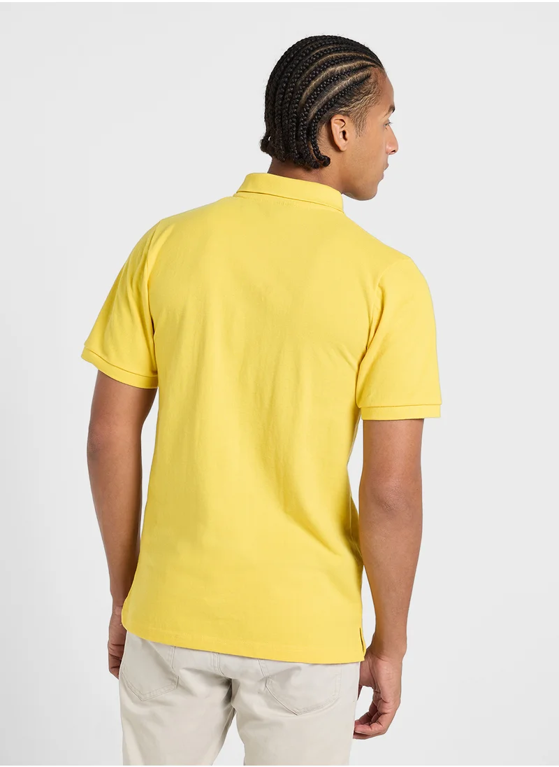 سفنتي فايف Basic Polo Shirt