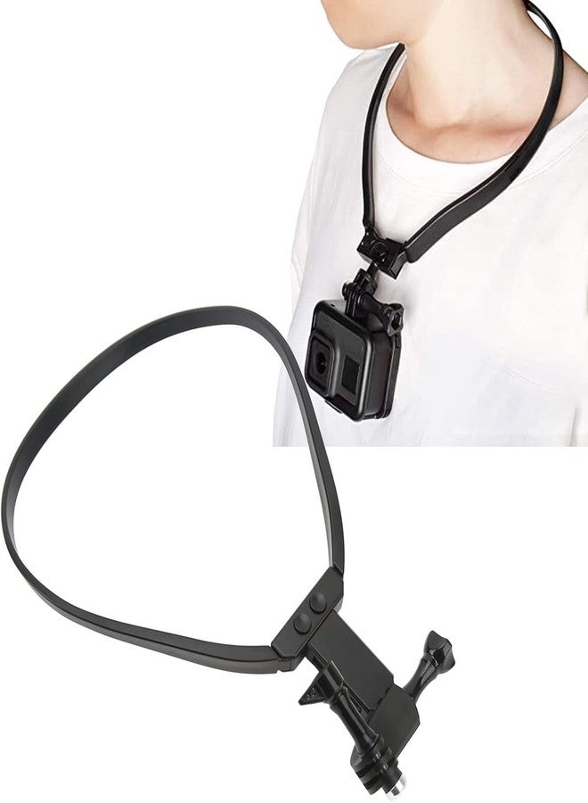 VPGS Selfie Neck Mount, Release Neck Cell Phone Holder for Smartphone and Action Cameras,Flexible Neck Phone Mount,Adjustable Gooseneck Stand for iPhone - Image 1