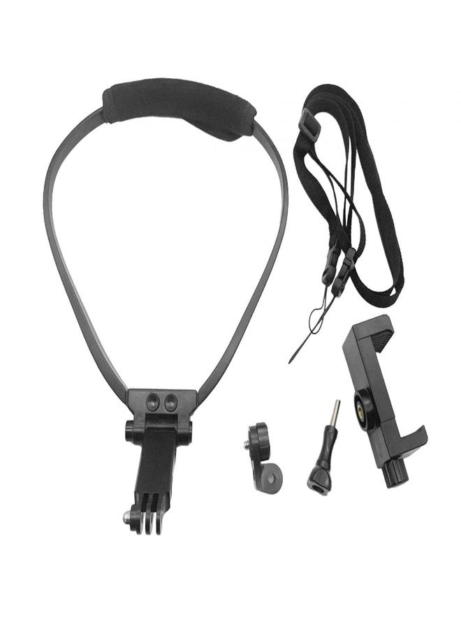 VPGS Selfie Neck Mount, Release Neck Cell Phone Holder for Smartphone and Action Cameras,Flexible Neck Phone Mount,Adjustable Gooseneck Stand for iPhone - Image 2