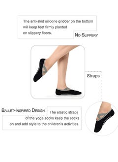 Yoga Socks by Meego for Women Non Slip Grips & Straps price in UAE, Noon  UAE