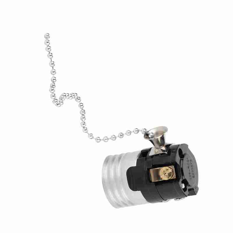 E27 Light Holder: Silver Premium Aluminum Vintage Lamp Socket - Pull Chain Control Heat Dissipating Desk Lamp Base for Home Kitchen Bedroom Bar Restaurant Coffee Shop Hotel Decor - Image 4