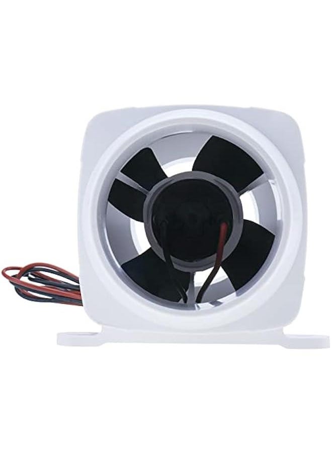 3 in-Line Marine Bilge Air Blower 12V 130 CFM Quiet Boat White Bilge Air Boat Blower Electric Fans  - Image 2