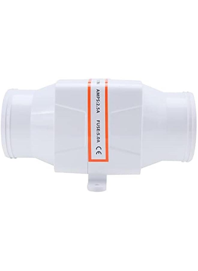 3 in-Line Marine Bilge Air Blower 12V 130 CFM Quiet Boat White Bilge Air Boat Blower Electric Fans  - Image 5