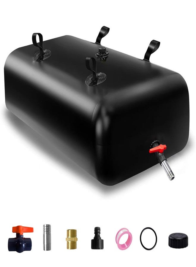 MXQMKL 113 L/30 gal Water Bladder Storage Containers, Foldable Portable Water Tank Large Capacity Soft Water Bag, Drought Resistance, Fire Prevention, Emergency Water - Image 1
