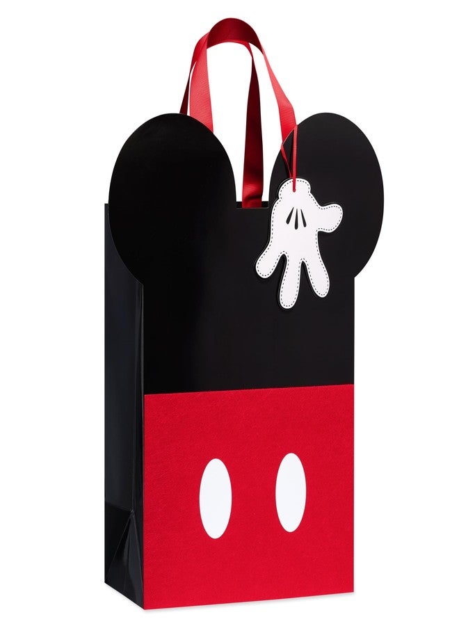 Papyrus 13" Large Disney Gift Bag (Mickey Mouse Ears for Birthdays, Weddings, Anniversaries and All Occasions (1 Bag - Image 1