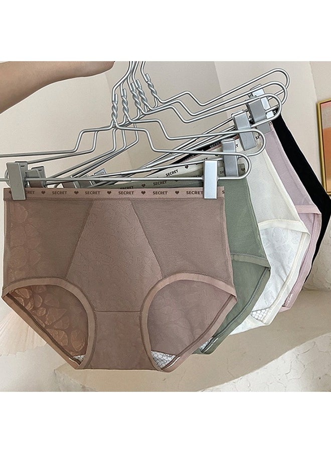 Generic - Seamless Romantic Women's Underwear – High-Waist, Antibacterial, Sweat-Absorbing, Breathable, No Show Hip-Hugging Panties - Image 1