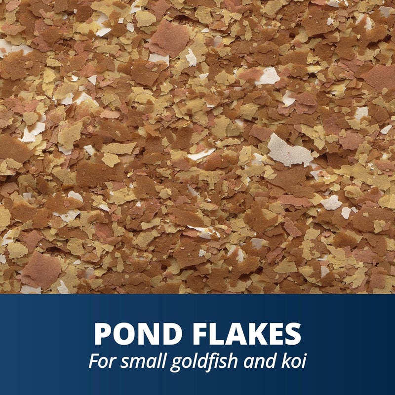 Tetra Pond Flakes Complete Nutrition for Smaller Pond Fish, Goldfish and Koi Fish, 2.2 Pounds - Image 4