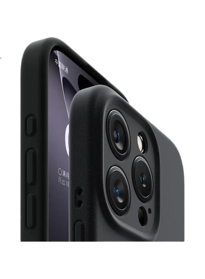 Divi [Official Liquid State] Phone Case For Apple Iphone 16 Pro Max, Silicone Full Lens Protection Shockproof Cover For Men, Black - Image 2