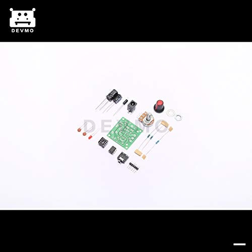 DEVMO LM386 Super Mini Audio Amplifier DIY Kit Board 35x37mm 3-12V - Unsoldered - Image 3