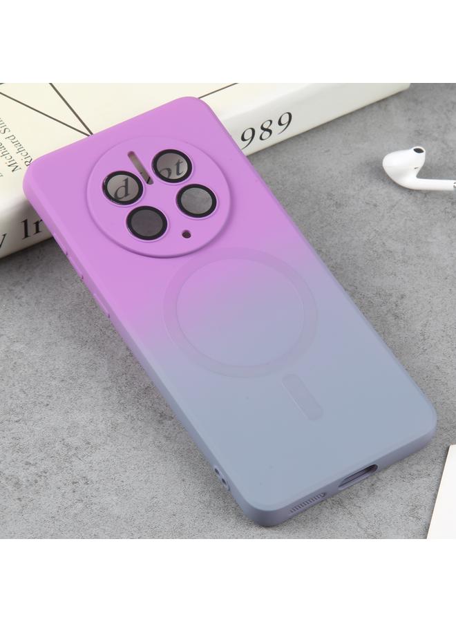 Zaboon Case For Huawei Mate 50 Pro Liquid TPU Silicone Gradient MagSafe Phone Case - Image 2