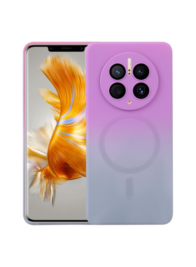 Zaboon Case For Huawei Mate 50 Pro Liquid TPU Silicone Gradient MagSafe Phone Case - Image 1