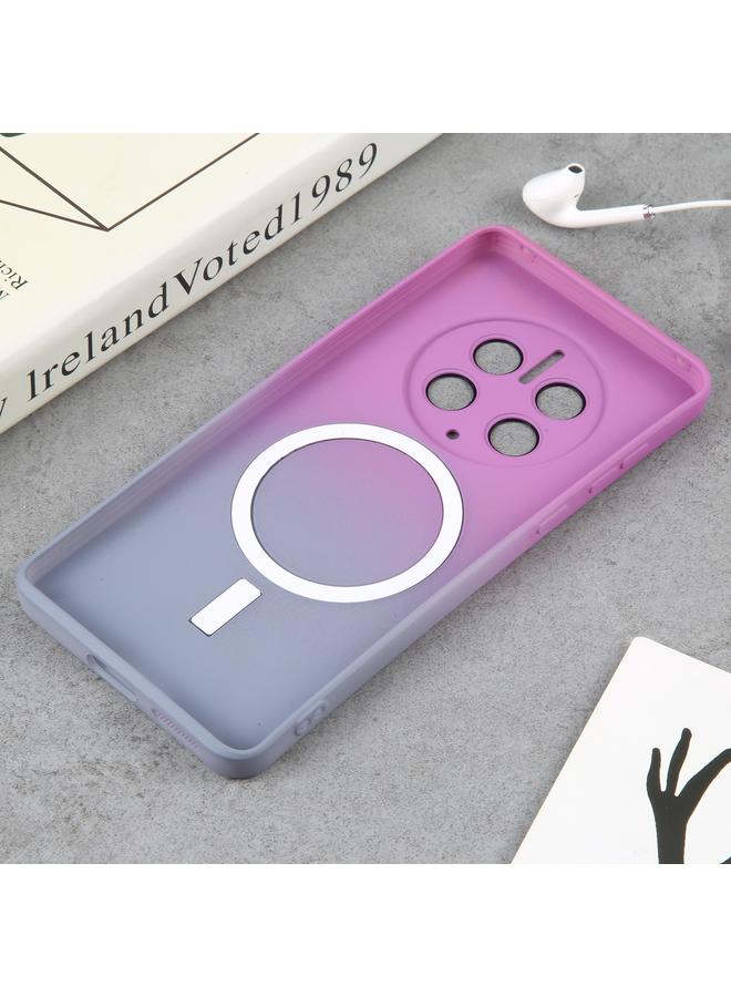 Zaboon Case For Huawei Mate 50 Pro Liquid TPU Silicone Gradient MagSafe Phone Case - Image 3