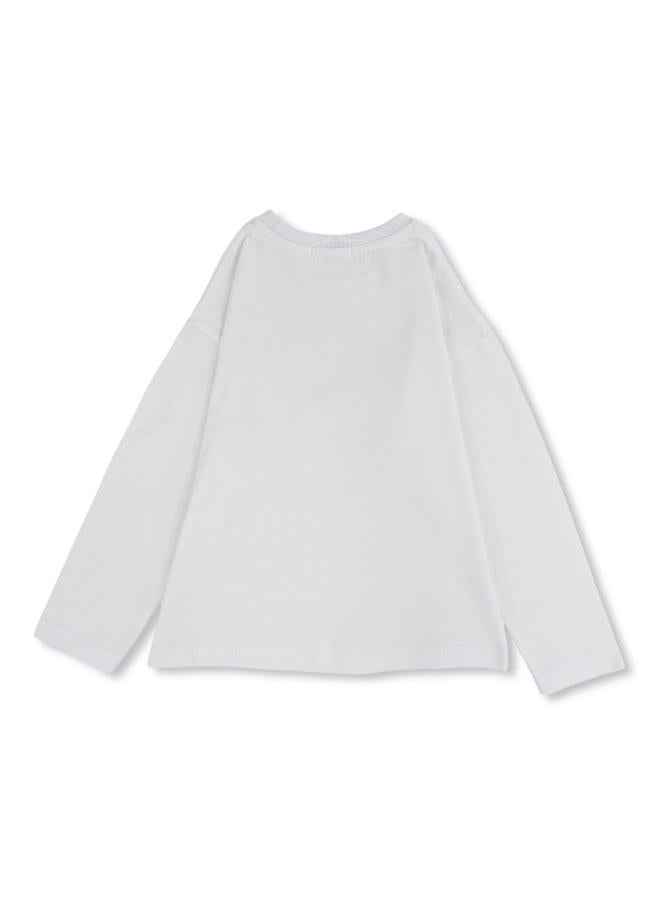 Ourkids Unisex Cotton T-Shirt – White - Image 2