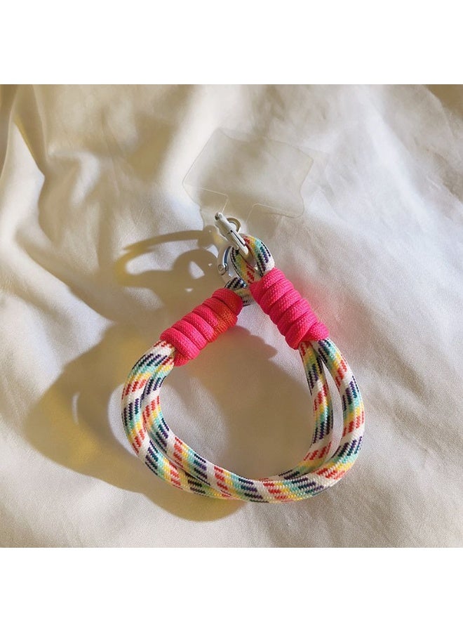 NIBEMINENT Phone Charm/ Chain Strap for Women Girls,Weaving WristbandCell Phone Case Lanyard Wrist Strap