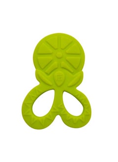BuddsBuddy 100% Bpa Free Soft Silicone Baby Teether For 3 To 6 Babies (Tylo, Green)  - Image 1