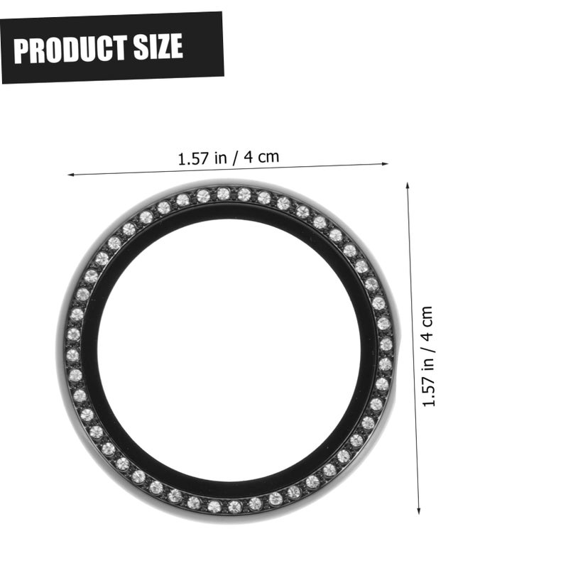 Rhinestone Smartwatch Cover Case For Pixel Watch Durable Protector With Tempered Glass - Image 5