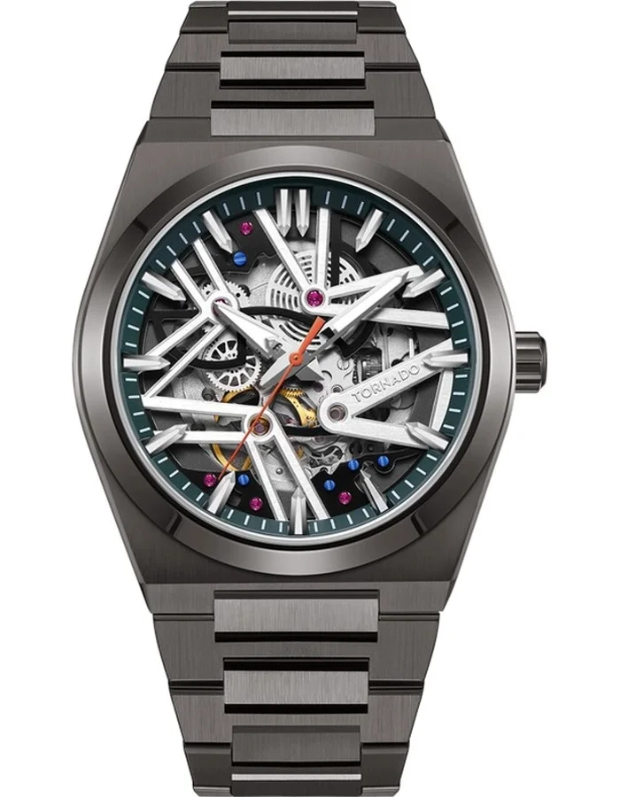 TORNADO Men's Metal Automatic Watch T24301-XBXH - 43 mm