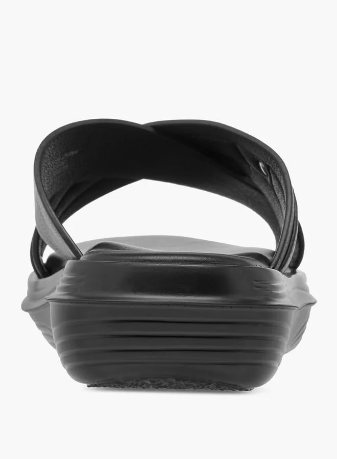 Le Confort Men's Textured Slip-On Sandals