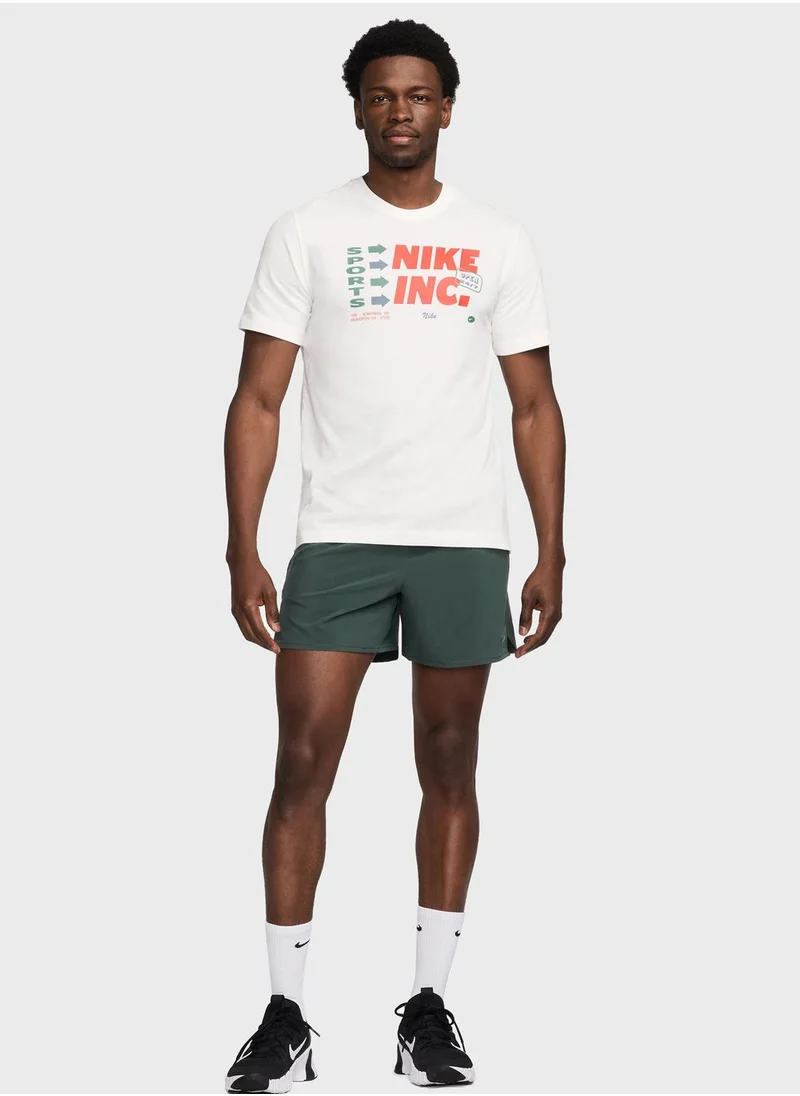 Nike Dri-Fit 3 Month Slub Graphic T-Shirt