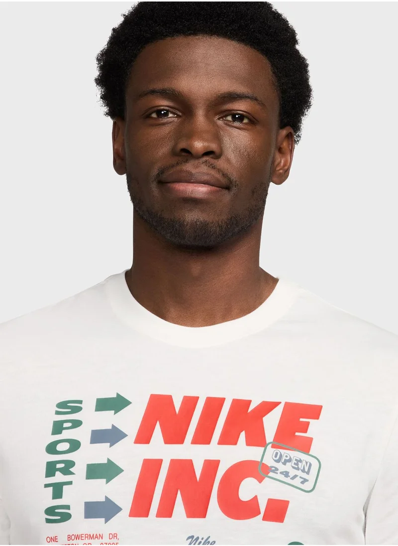 Nike Dri-Fit 3 Month Slub Graphic T-Shirt