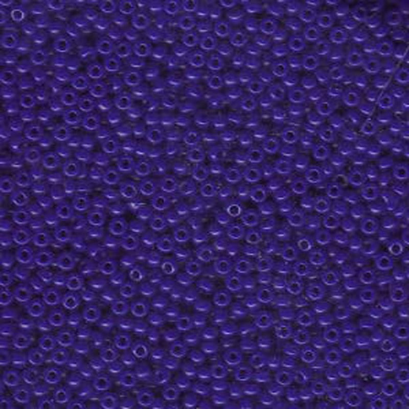 Cobalt Blue Opaque Miyuki Japanese round rocailles glass seed beads 110 Approximately 24 gram 5 inch tube