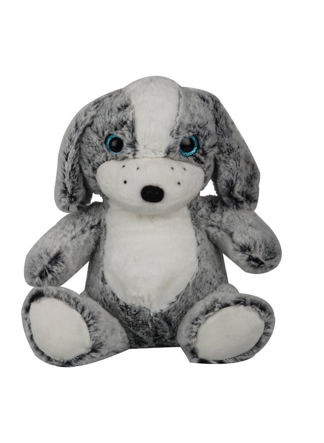 EduToys EduToys Soft Dog Grey Plush Soft Toy  - Image 1