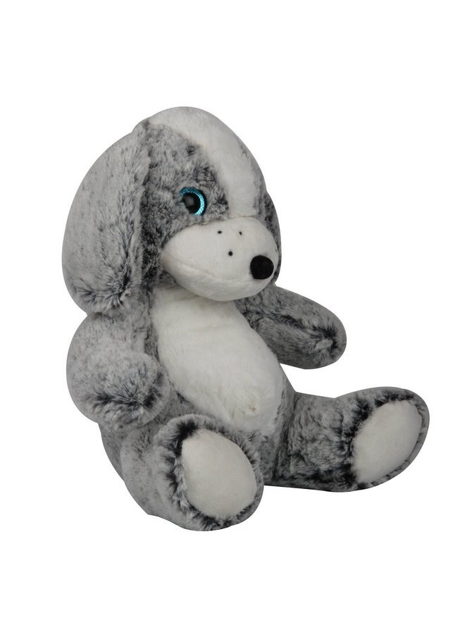 EduToys EduToys Soft Dog Grey Plush Soft Toy  - Image 2