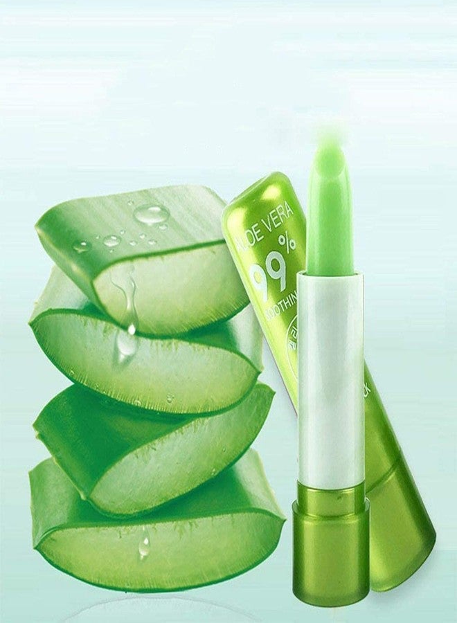 VBA Long Lasting Nutritious Lip Balm Lips Moisturizer Magic Temperature Color Changing Aloe Vera Lipstick Pack of 3 - Image 5