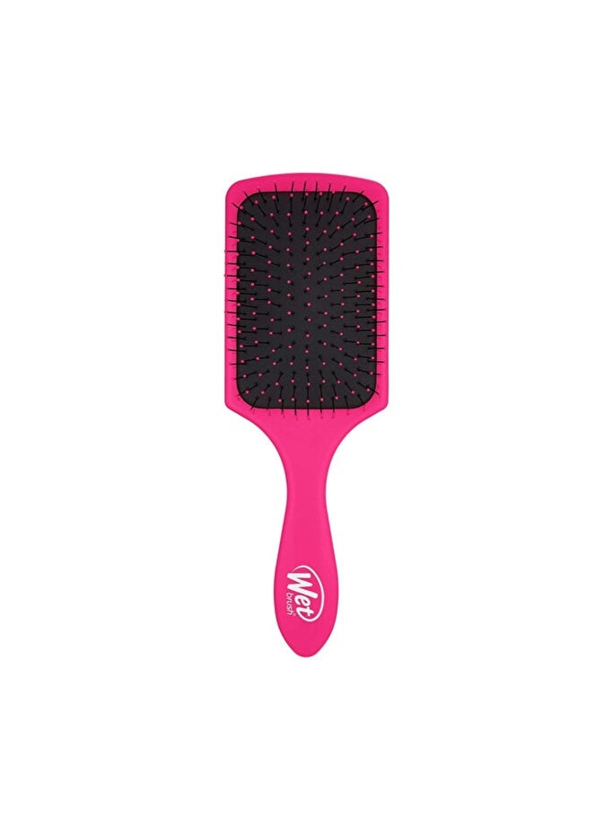Wet Brush Wide Detangler Hair Brush – Pink - Image 1
