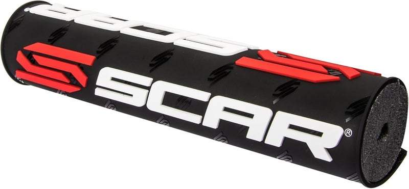 SCAR 22 3D Handlebar Foam Pad for Motorcycle, Cross, Quad, Dirt Bike, Enduro, Supermoto - Black