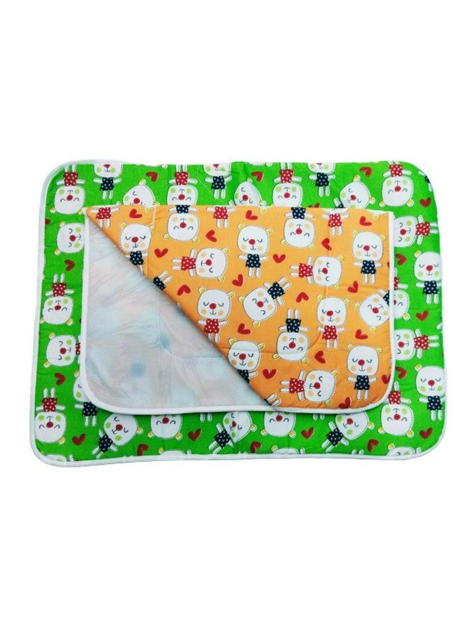 Dazzlia Baby Diaper Changing mat/Bed Protector/Godadi Multi Color (Combo 2) - Image 1