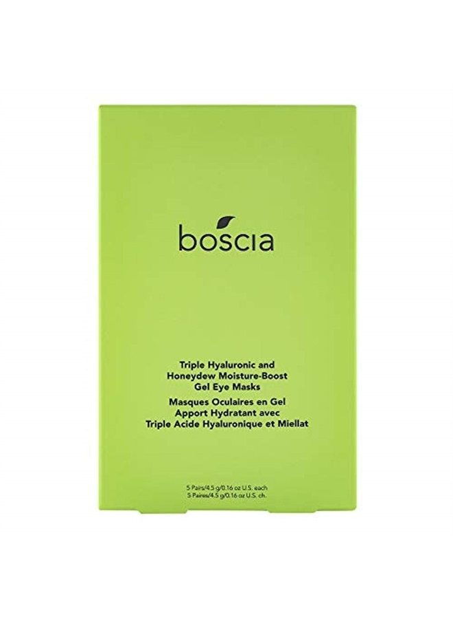boscia Boscia Triple Hyaluronic and Honeydew Moisture-Boost Gel Eye Masks, 5 ct. - Image 1