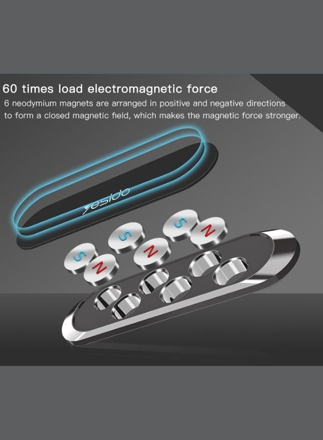 Yesido Universal Phone Holder for Car – Magnetic Dashboard Grip | Hands-Free Car Mobile Holder - Image 5